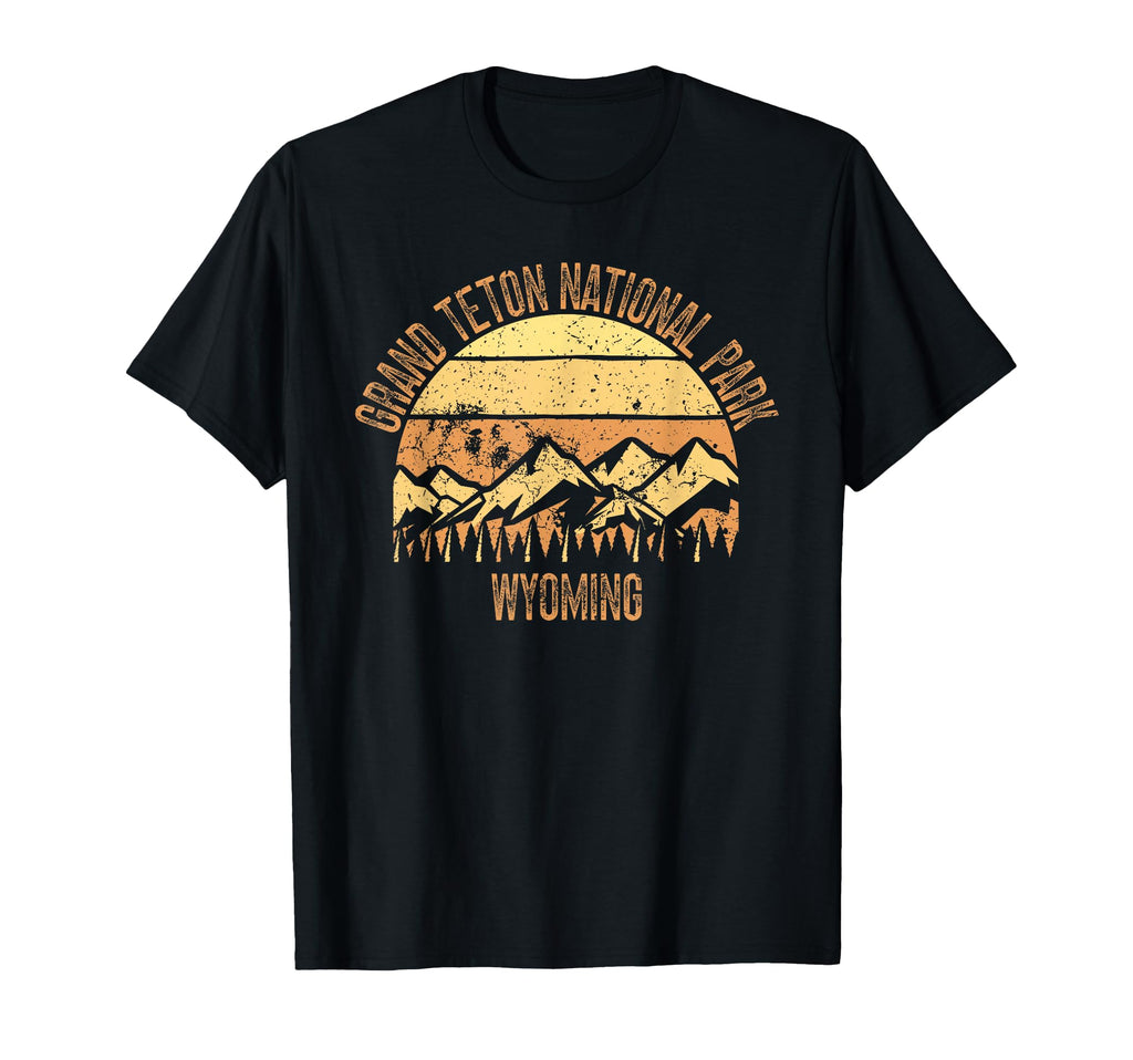 Grand Teton National Park Wyoming Sunset T-Shirt - Graphic Print Unisex - T-Shirt, Sweatshirt, Hoodie