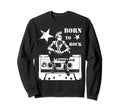 Punk Rock Music Cassette Tape Sweatshirt - Minimalist Print for Adults - T-Shirt, Sweatshirt, Hoodie
