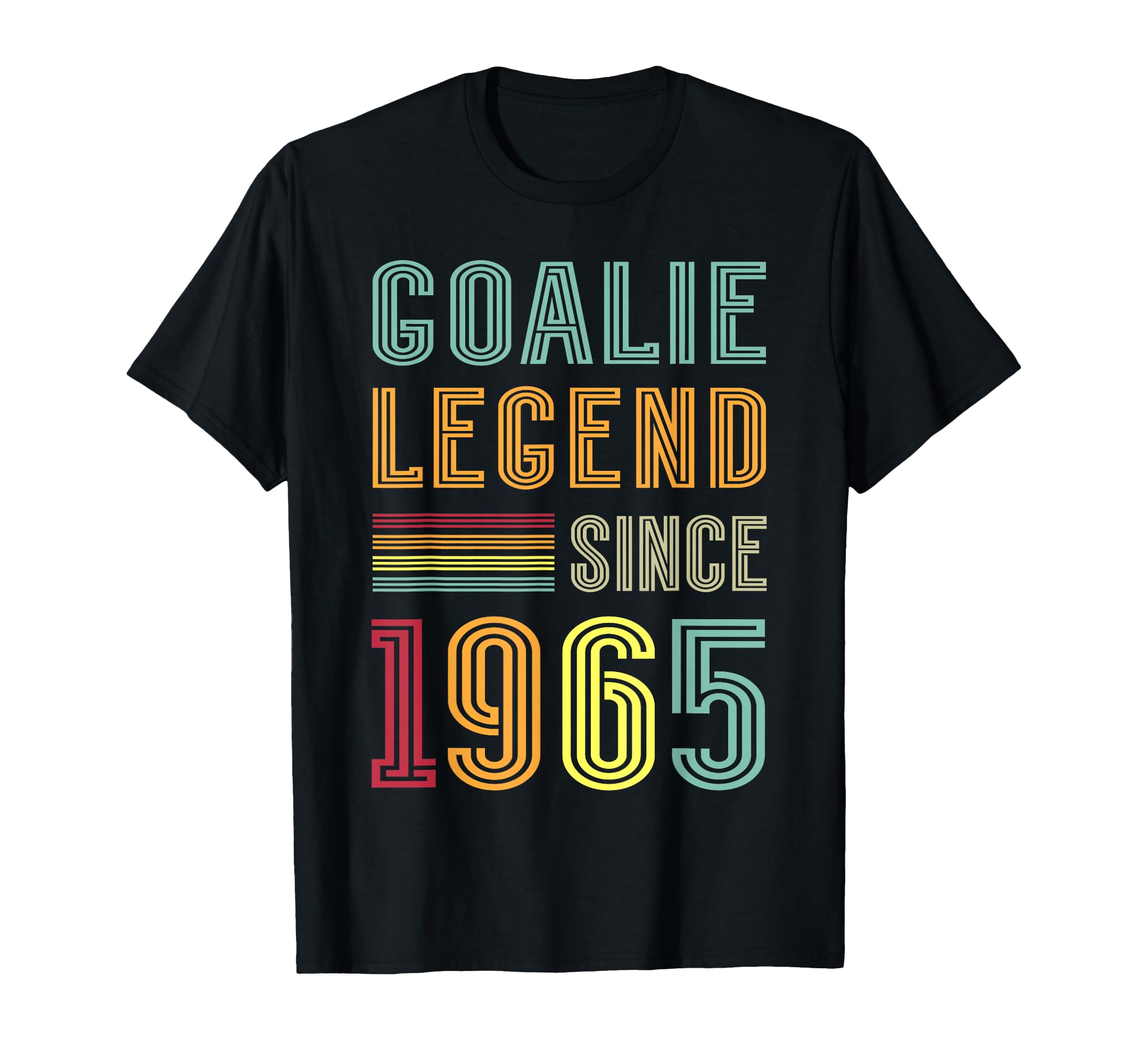 Goalkeeper Legend 1965 Sports Goal T-Shirt - Aesthetic Graphic Men Women - T-Shirt, Sweatshirt, Hoodie