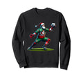 Santa Claus Soccer Goalie Sweatshirt - Graphic Print for Adults - T-Shirt, Sweatshirt, Hoodie