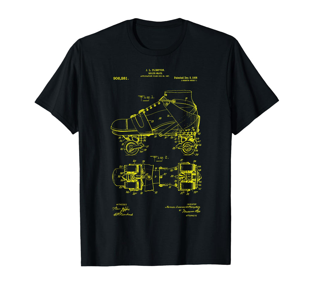 Roller Skate Roller Derby Roller T-Shirt - Minimalist Print Men Women - T-Shirt, Sweatshirt, Hoodie