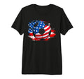 Soccer Independence Day 4Th July Tri T-Shirt - Custom Art Print Unisex - T-Shirt, Sweatshirt, Hoodie
