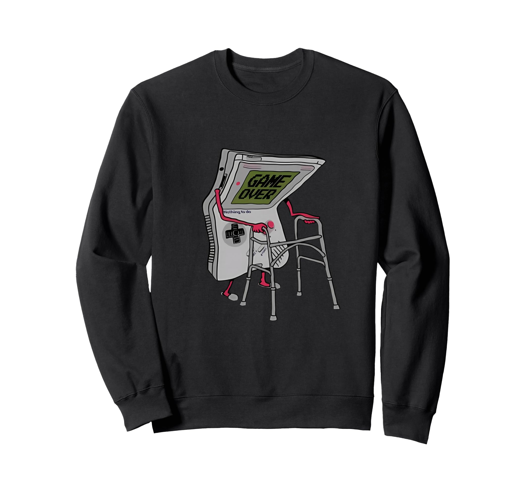 Keeping It Old School Gamer 80S 90S Sweatshirt - Novelty Apparel Men Women - T-Shirt, Sweatshirt, Hoodie