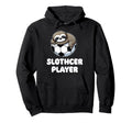 Funny Sloth Soccer Player Slothcer Hoodie - Custom Art Print Men Women - T-Shirt, Sweatshirt, Hoodie