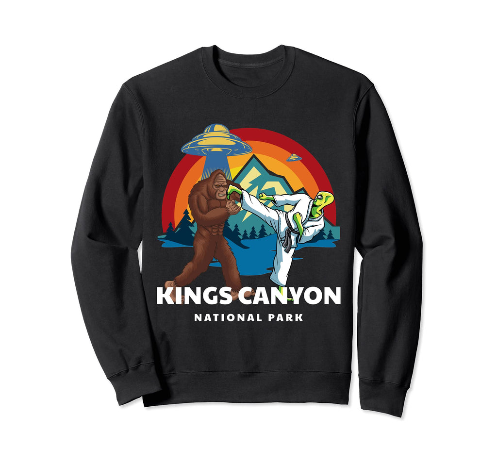 Kings Canyon National Park Bigfoot Sweatshirt - Streetwear Style Men Women - T-Shirt, Sweatshirt, Hoodie