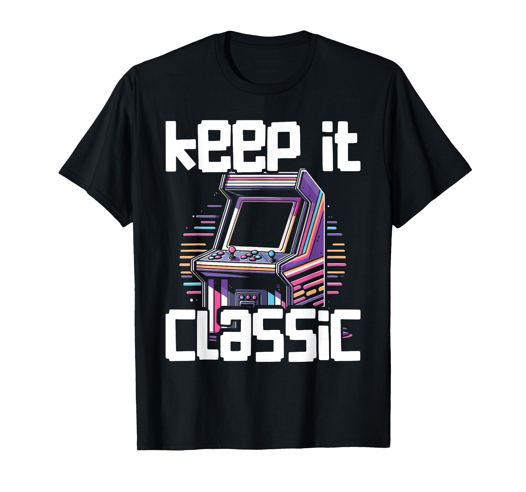 80S Arcade Nostalgia Pixel Art T-Shirt - Casual Everyday Wear Men Women - T-Shirt, Sweatshirt, Hoodie