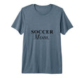 Soccer Mom Minimalist Tri Blend T-Shirt - Aesthetic Graphic Men Women - T-Shirt, Sweatshirt, Hoodie