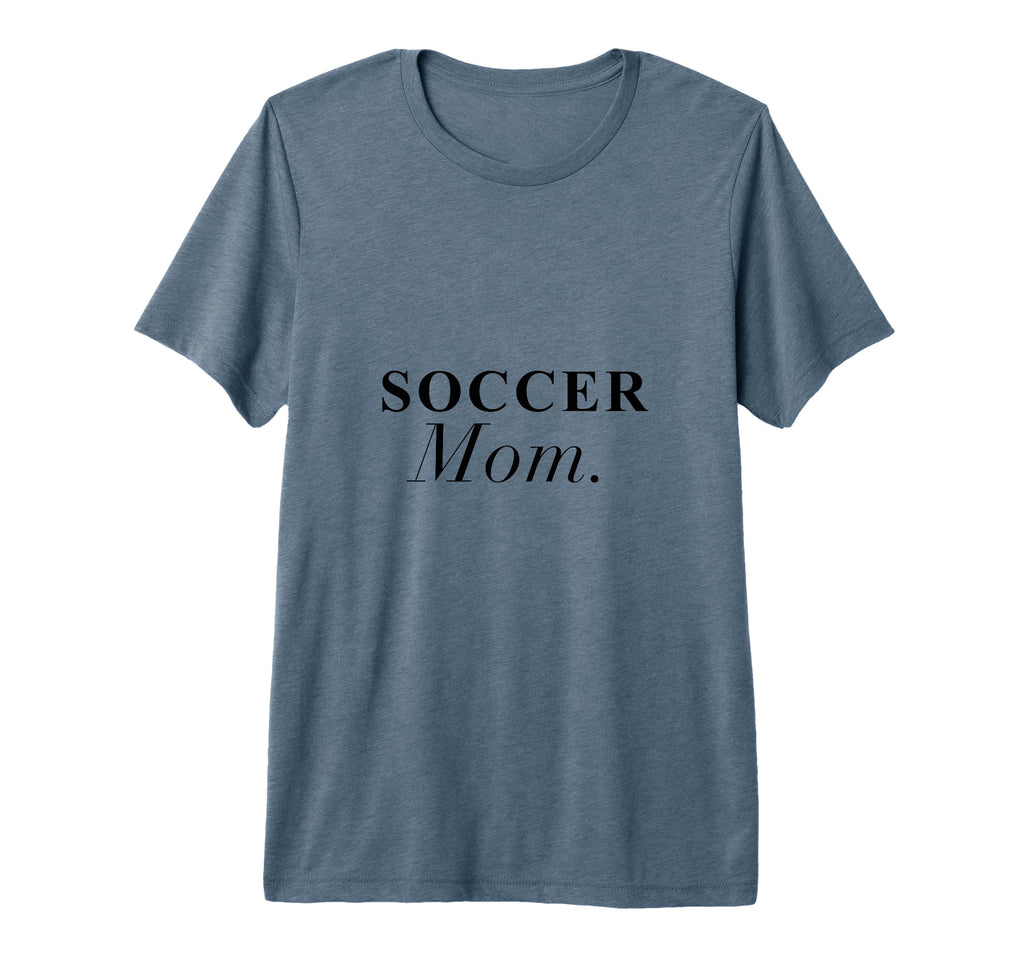 Soccer Mom Minimalist Tri Blend T-Shirt - Streetwear Style Men Women - T-Shirt, Sweatshirt, Hoodie