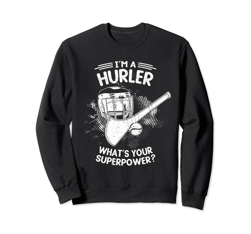 Hurling Helmet Athletic Goalkeeper Sweatshirt - Unique Graphic for Adults - T-Shirt, Sweatshirt, Hoodie