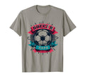Soccer Papa Family Matching Dad T-Shirt - Custom Art Print Men Women - T-Shirt, Sweatshirt, Hoodie