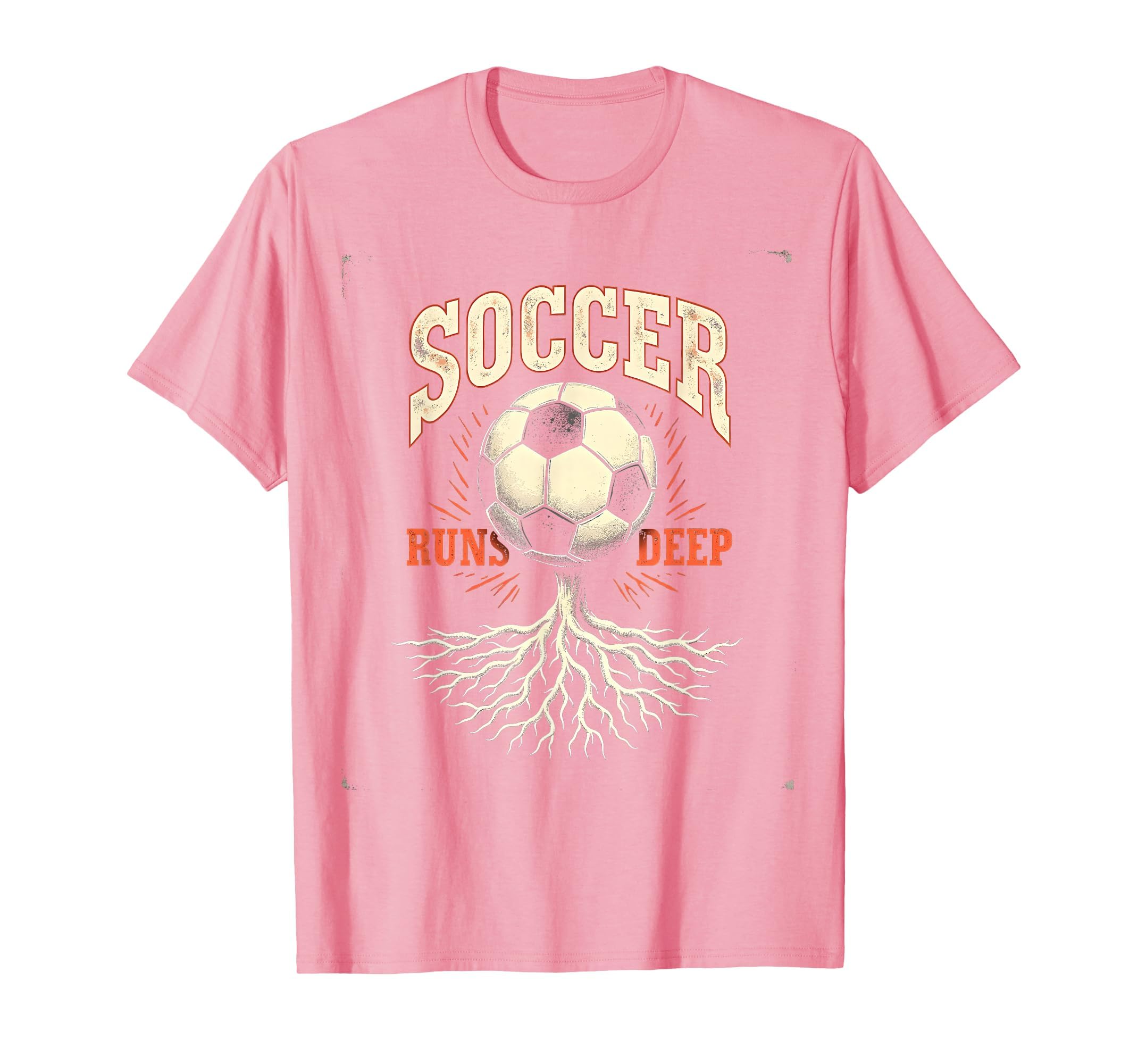 Soccer Runs Deep Passionate Football T-Shirt - Trendy Graphic for Adults - T-Shirt, Sweatshirt, Hoodie