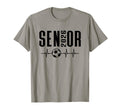 Senior 2026 Soccer Heartbeat Class 26 T-Shirt - Novelty Apparel for Adults - T-Shirt, Sweatshirt, Hoodie