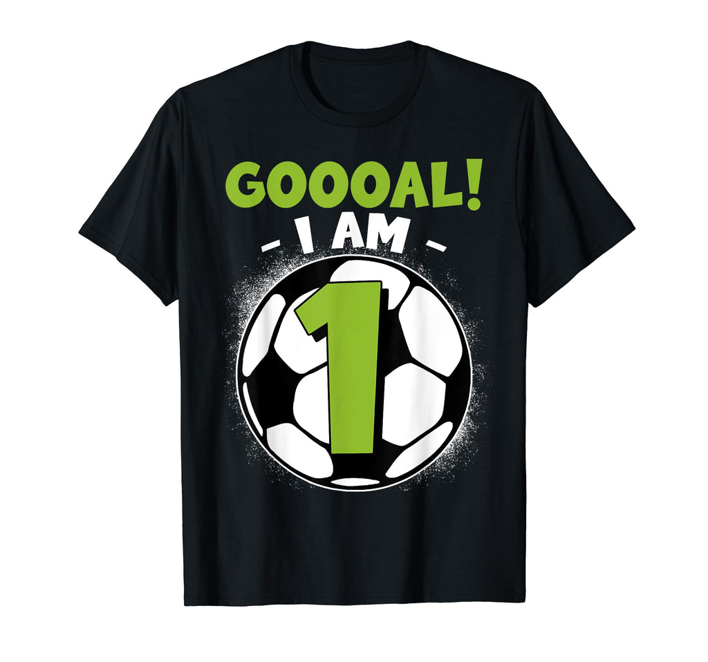 1 Year Old Birthday Soccer Themed T-Shirt - Fun Novelty Design Men Women - T-Shirt, Sweatshirt, Hoodie