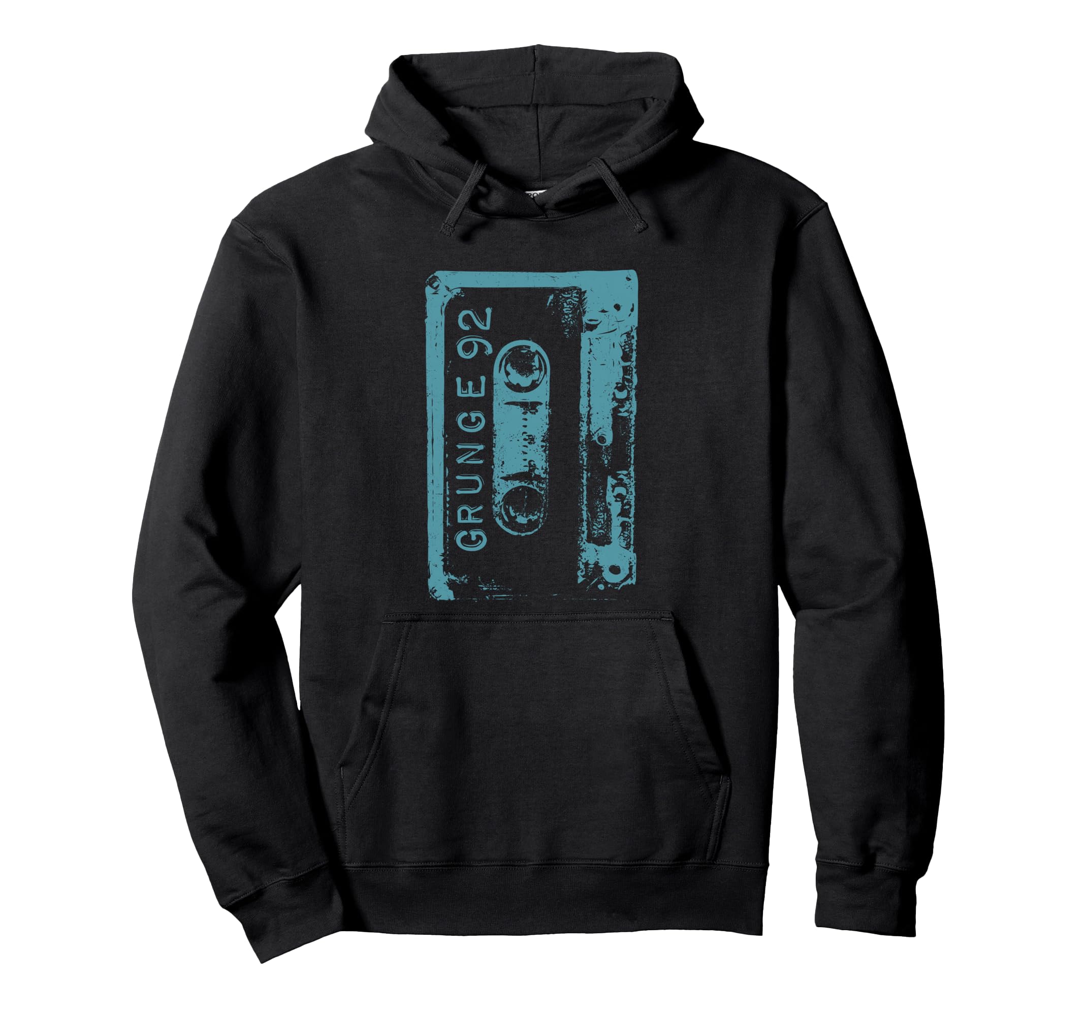 Grunge 90S Concert Mixtape Hoodie - Unique Graphic Men Women - T-Shirt, Sweatshirt, Hoodie