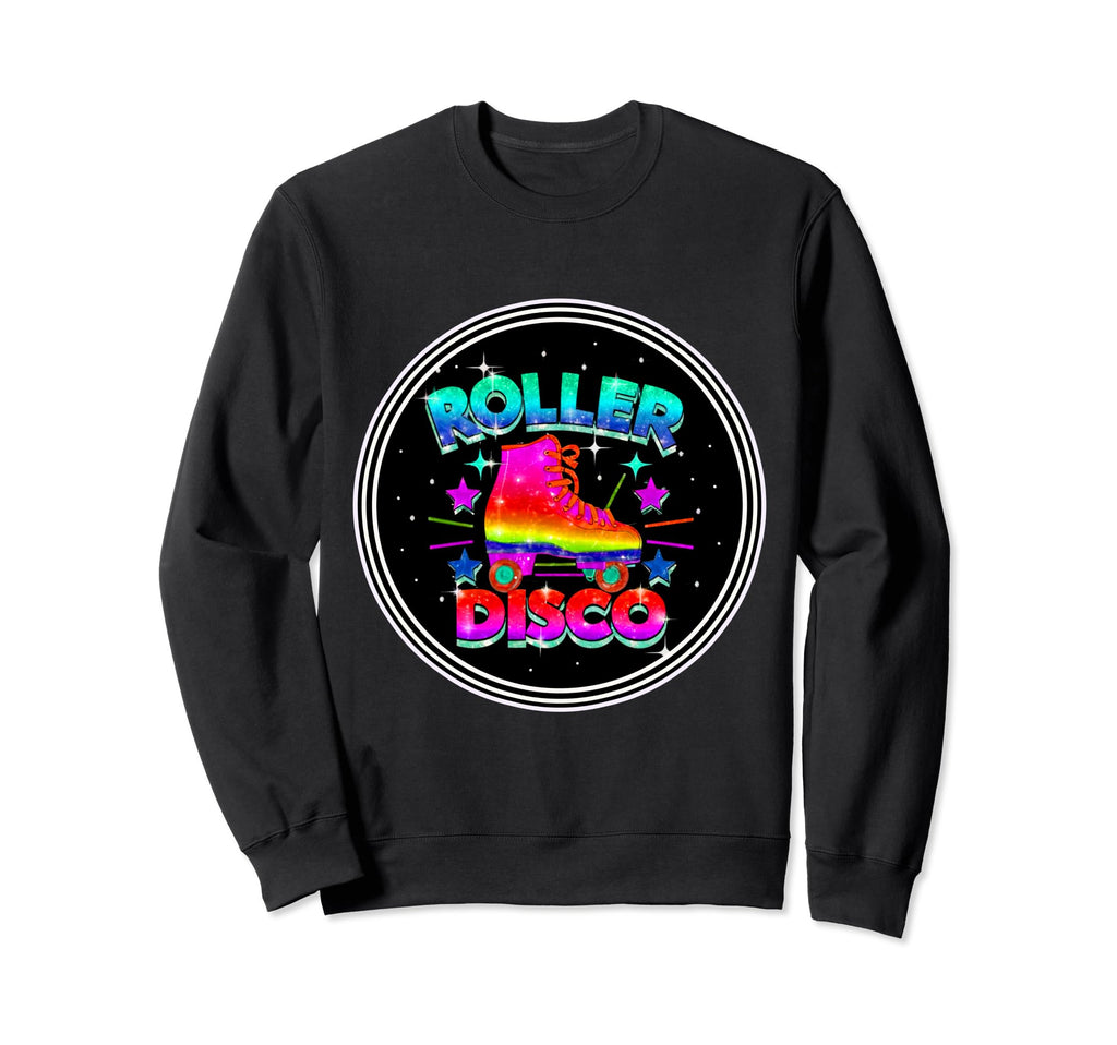 Roller Disco Fun Roller Skates Novelty Sweatshirt - Custom Art Print Unisex - T-Shirt, Sweatshirt, Hoodie