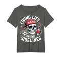 Soccer Mama Living Life Sidelines T-Shirt - Minimalist Print for Adults - T-Shirt, Sweatshirt, Hoodie