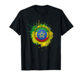 Proud Heritage Ethiopia Flag Soccer Ball T-Shirt - Aesthetic Graphic Unisex - T-Shirt, Sweatshirt, Hoodie