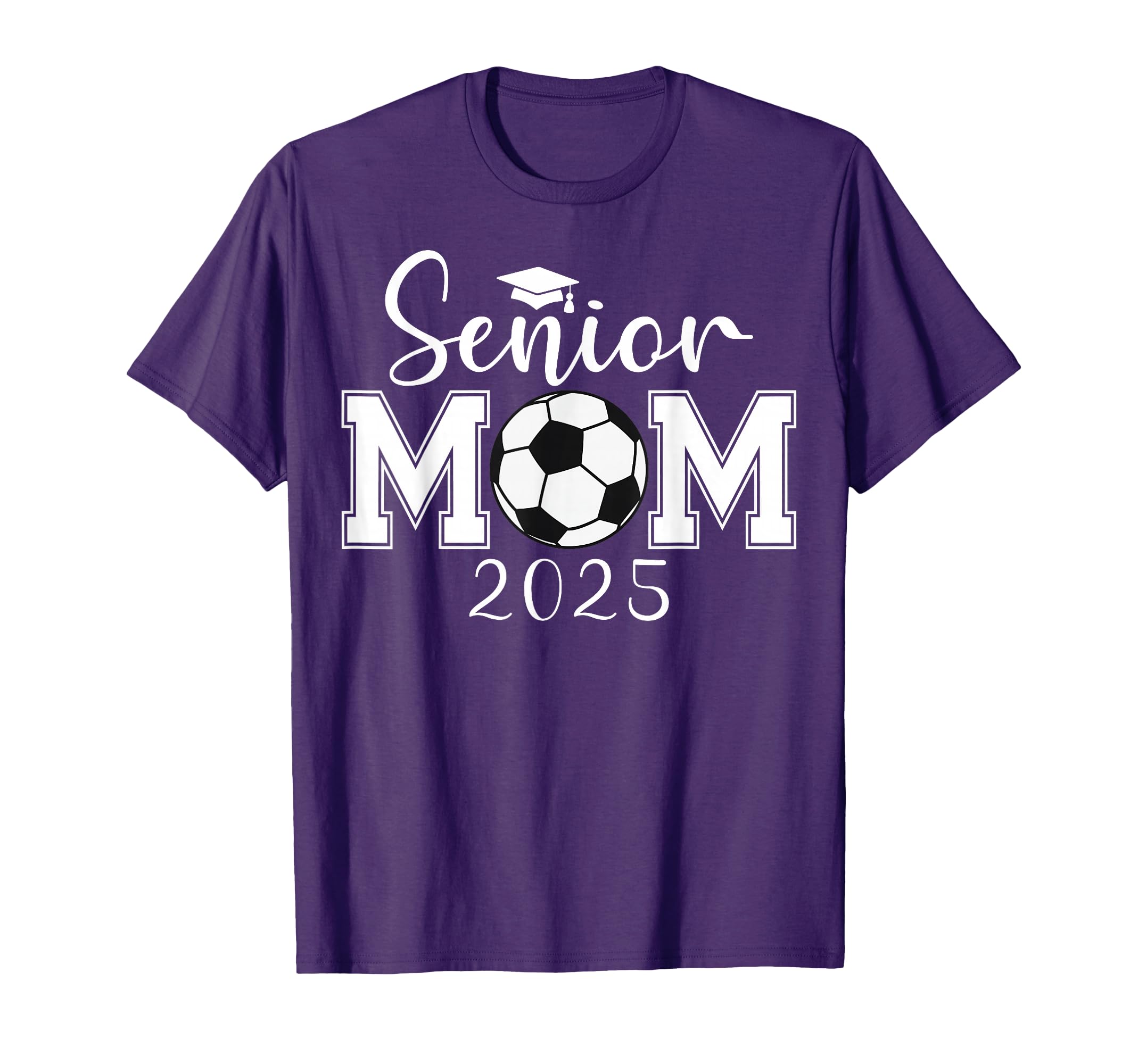 Senior Mom 2025 Soccer Class 2025 T-Shirt - Custom Art Print Unisex - T-Shirt, Sweatshirt, Hoodie