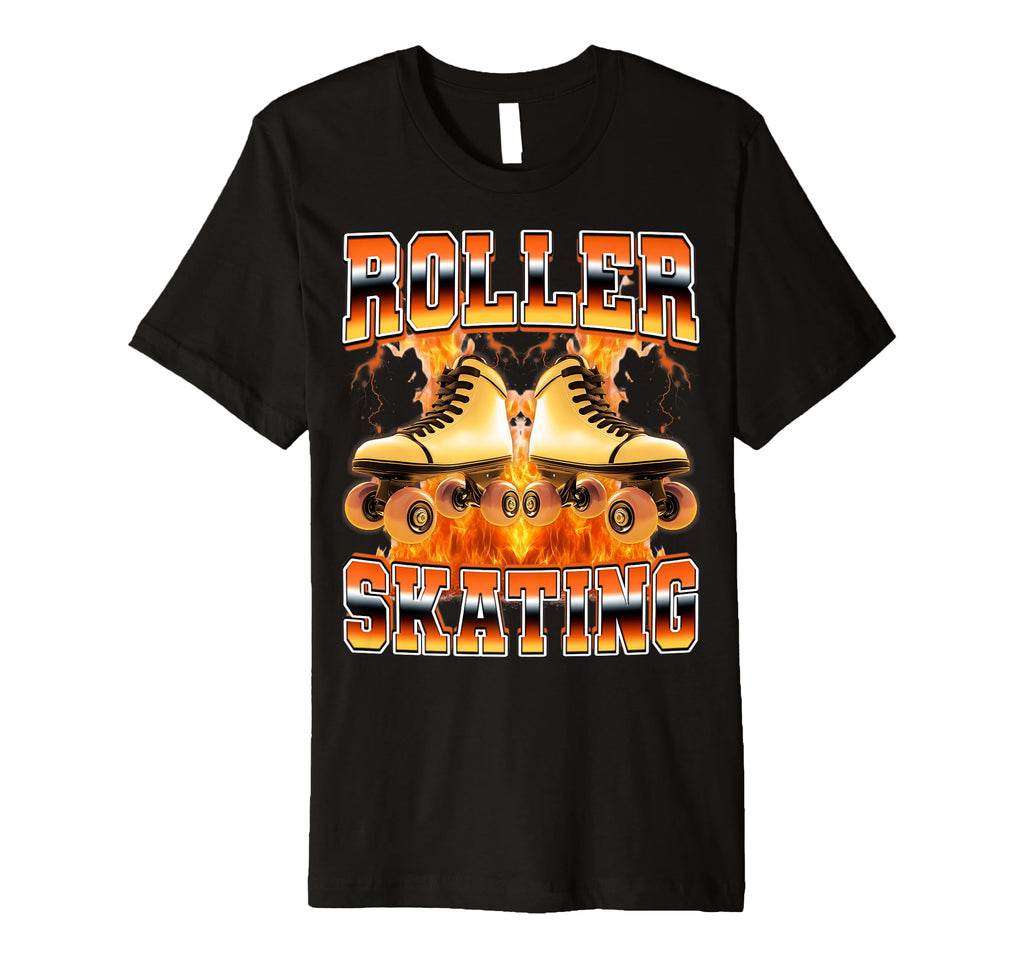 Roller Skating Skater Skate Roller T-Shirt - Novelty Apparel Men Women - T-Shirt, Sweatshirt, Hoodie