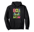 80S Mom Roller Skate Vibes Colorful Hoodie - Graphic Print Men Women - T-Shirt, Sweatshirt, Hoodie