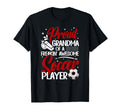 Proud Grandma Soccer Player Grandma T-Shirt - Custom Art Print Men Women - T-Shirt, Sweatshirt, Hoodie