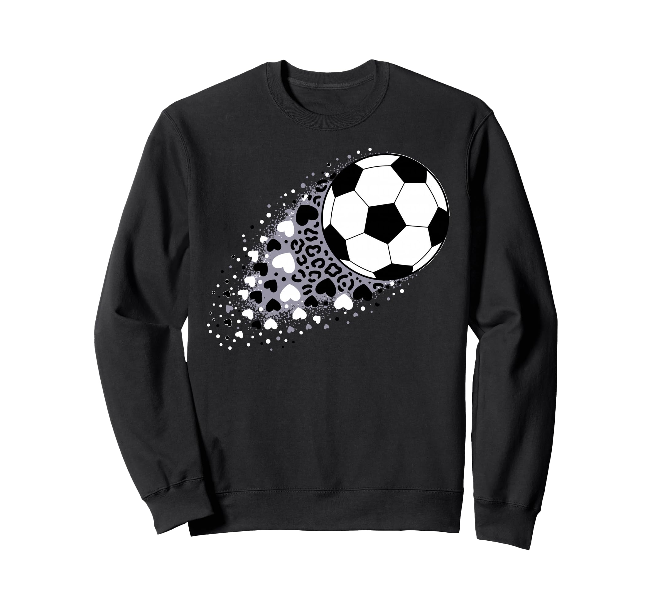 Soccer Football Ball Soccer Sweatshirt - Custom Art Print for Adults - T-Shirt, Sweatshirt, Hoodie