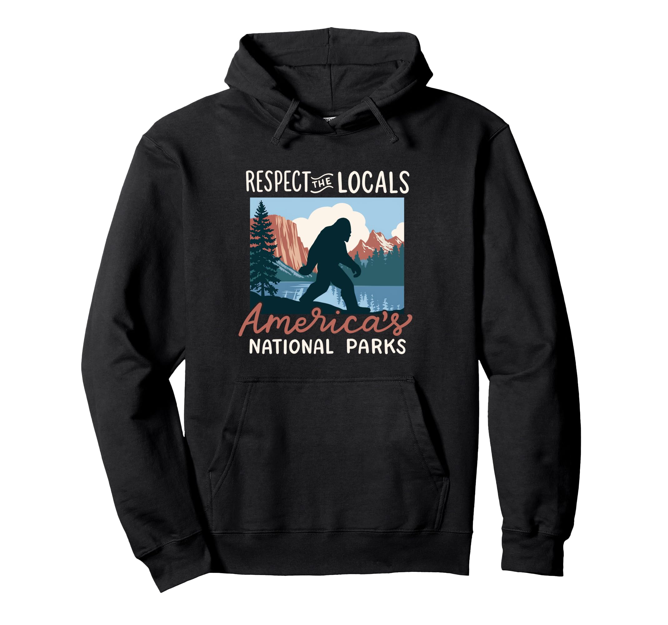 Respect Locals Americas National Hoodie - Casual Everyday Wear Unisex - T-Shirt, Sweatshirt, Hoodie