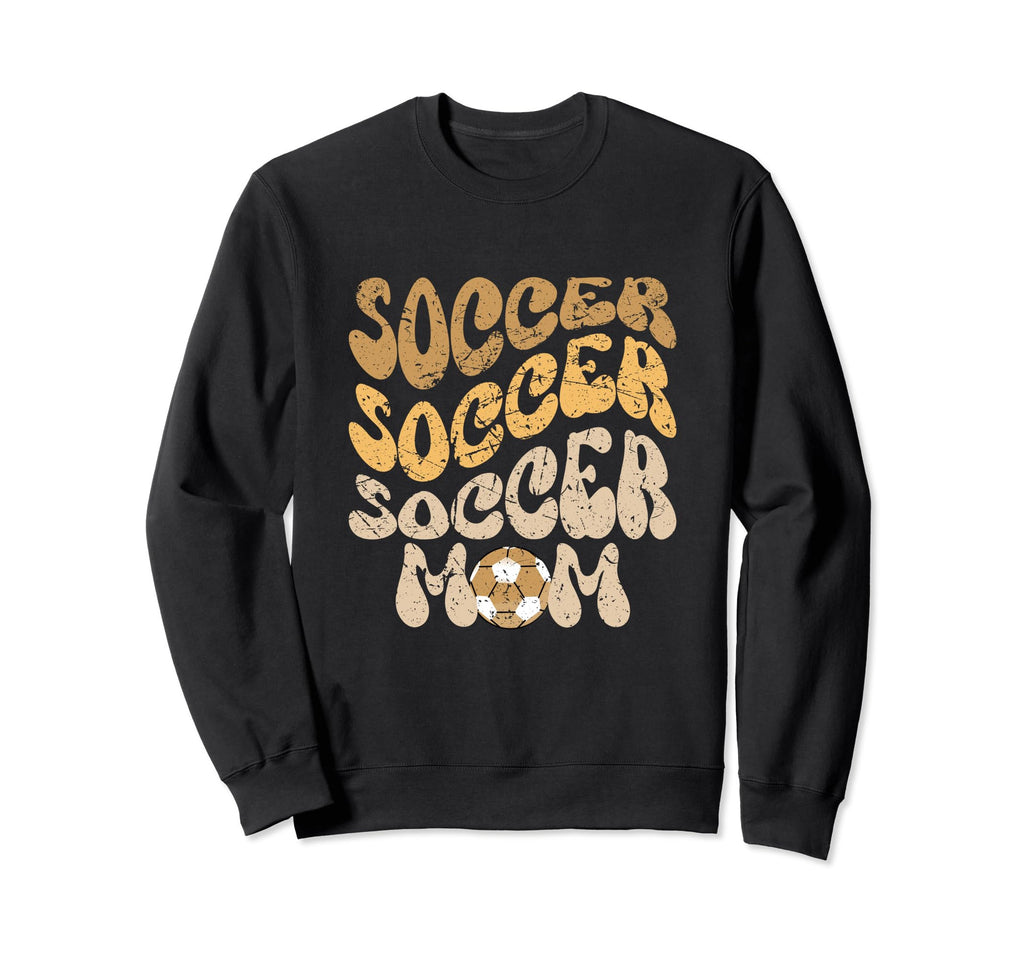 Soccer Mom Era Distressed Favorite Sweatshirt - Streetwear Style Unisex - T-Shirt, Sweatshirt, Hoodie