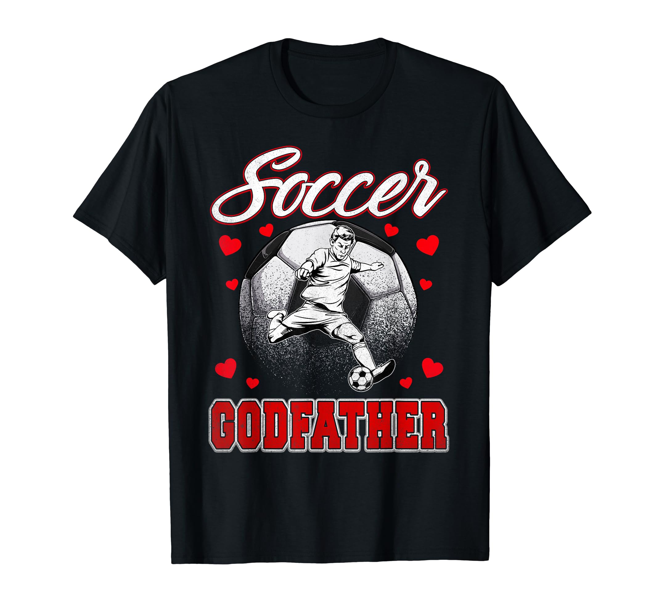 Soccer Godfather Family Matching T-Shirt - Aesthetic Graphic Men Women - T-Shirt, Sweatshirt, Hoodie