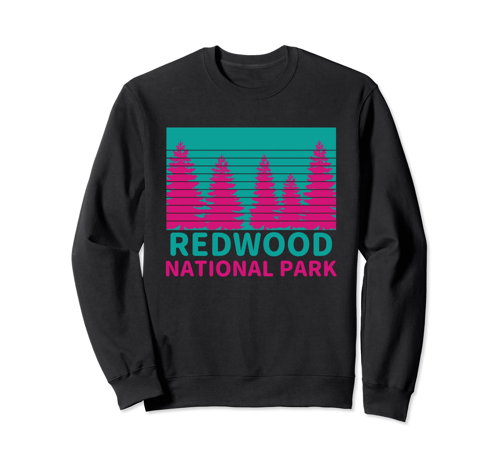 Redwood National Park California Sweatshirt - Trendy Graphic for Adults - T-Shirt, Sweatshirt, Hoodie