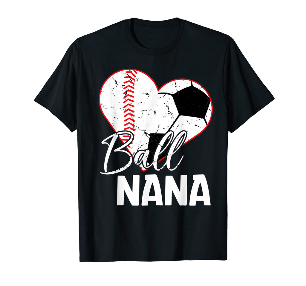 Proud Ball Nana Biggest Fan Soccer T-Shirt - Unique Graphic for Adults - T-Shirt, Sweatshirt, Hoodie