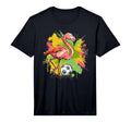 Flamingo Soccer Performance T-Shirt - Fun Novelty Design Unisex - T-Shirt, Sweatshirt, Hoodie