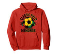 Soccer Ball Field Memories Hoodie - Custom Art Print for Adults - T-Shirt, Sweatshirt, Hoodie
