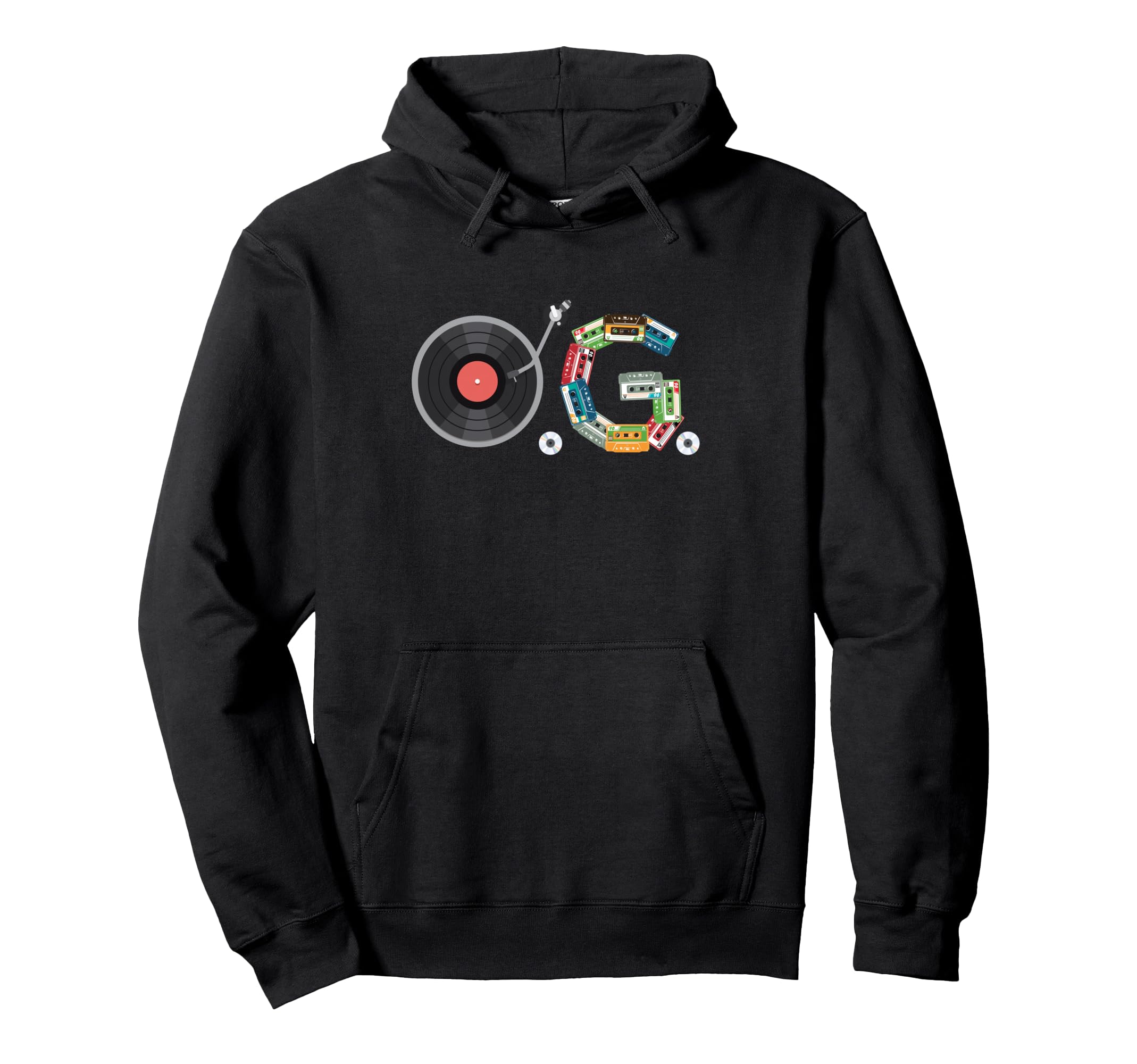 O G 80S 90S Old School Hip Hop Hoodie - Fun Novelty Design Men Women - T-Shirt, Sweatshirt, Hoodie
