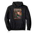 Sequoia National Park Mountain Sequoia Trees Hoodie - Trendy Graphic Unisex - T-Shirt, Sweatshirt, Hoodie