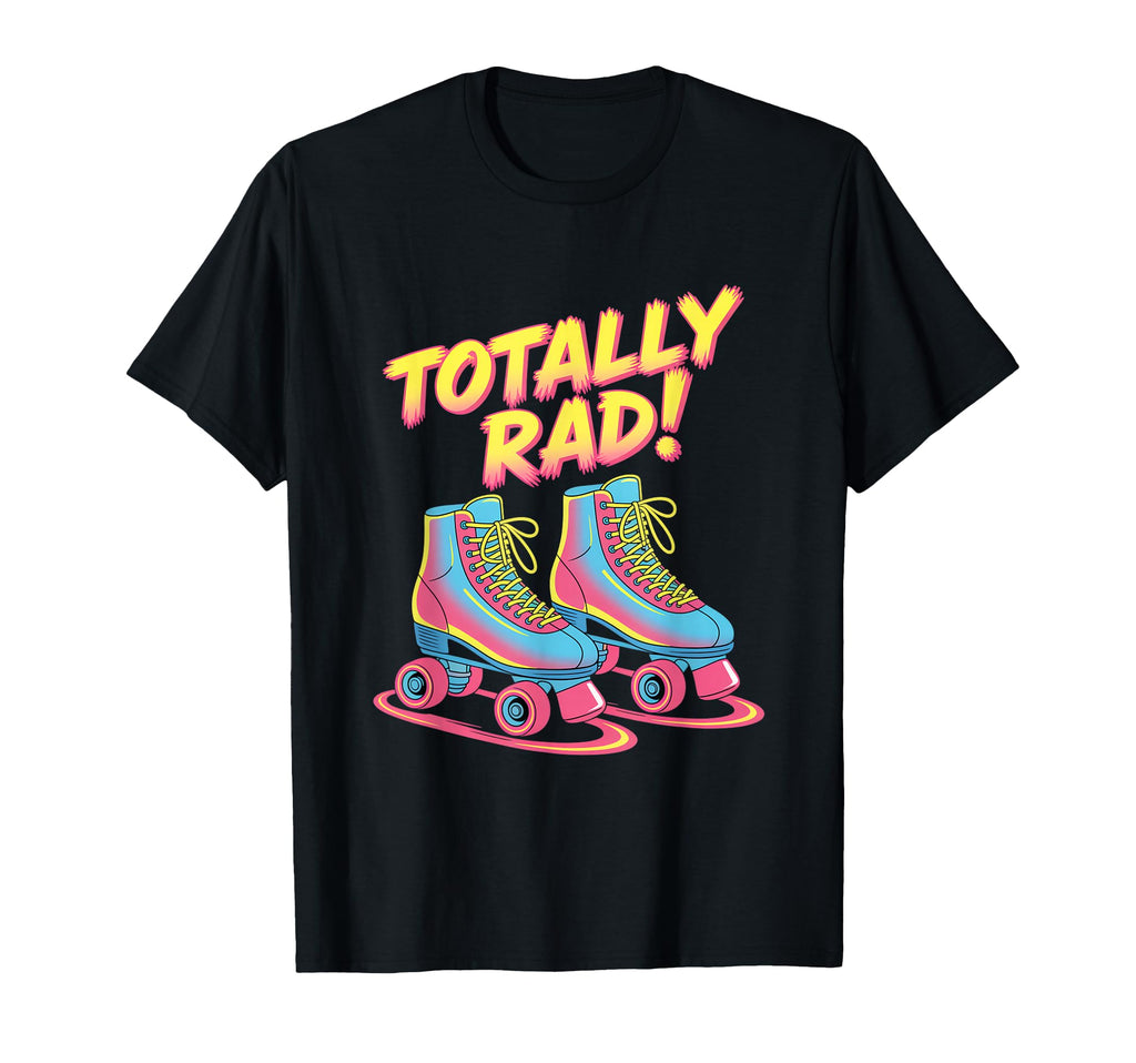 Roller Skating 80S Quad Skates T-Shirt - Fun Novelty Design Men Women - T-Shirt, Sweatshirt, Hoodie