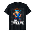 12Th Birthday Soccer 12 Years Old T-Shirt - Minimalist Print Men Women - T-Shirt, Sweatshirt, Hoodie