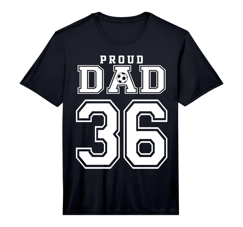 Number 36 Custom Proud Soccer Futbol T-Shirt - Unique Graphic Men Women - T-Shirt, Sweatshirt, Hoodie