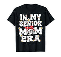 My Senior Mom Era Groovy Soccer Senior T-Shirt - Minimalist Print Unisex - T-Shirt, Sweatshirt, Hoodie