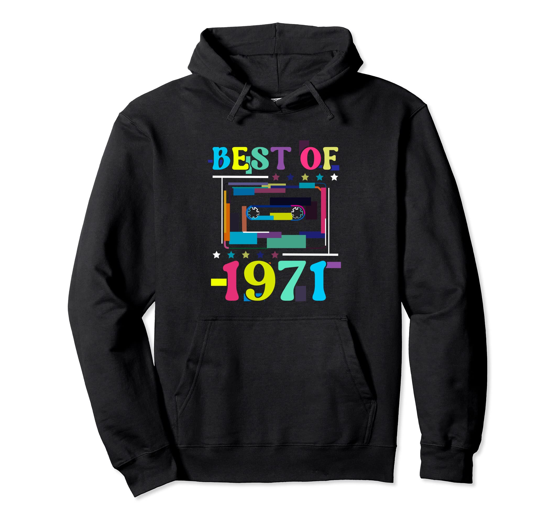 Best 1971 Birthday Birth Year Hoodie - Aesthetic Graphic Men Women - T-Shirt, Sweatshirt, Hoodie