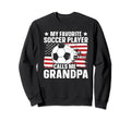 4Th July Patriotic Soccer Sweatshirt - Fun Novelty Design for Adults - T-Shirt, Sweatshirt, Hoodie