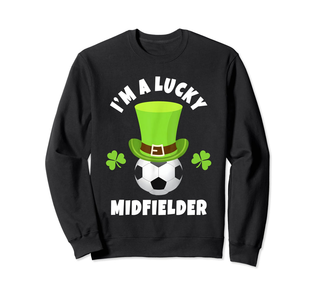 Soccer Midfielders Im Lucky Sweatshirt - Minimalist Print for Adults - T-Shirt, Sweatshirt, Hoodie