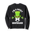 Soccer Midfielders Im Lucky Sweatshirt - Minimalist Print for Adults - T-Shirt, Sweatshirt, Hoodie