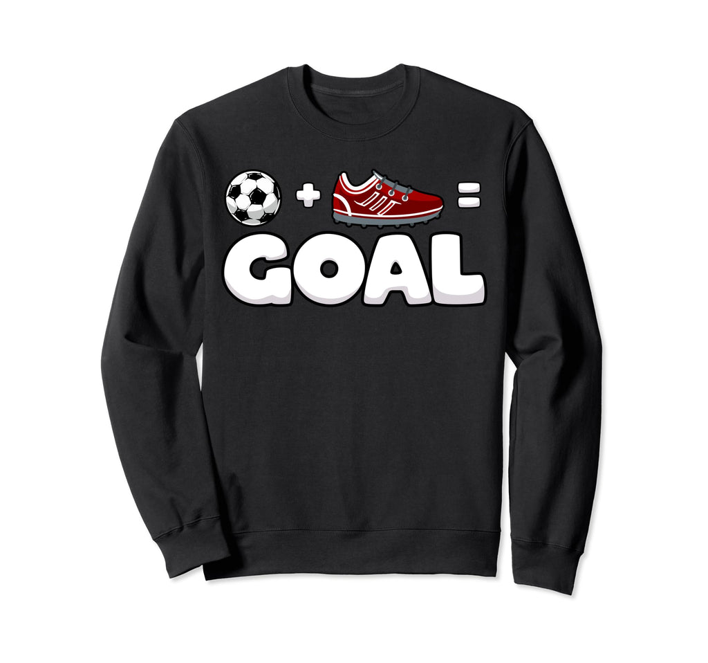 Funny Soccer Player Math Goal Lover Sweatshirt - Fun Novelty Design Unisex - T-Shirt, Sweatshirt, Hoodie