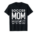 Soccer Mom Drive Pay Cheer Repeat T-Shirt - Fun Novelty Design for Adults - T-Shirt, Sweatshirt, Hoodie