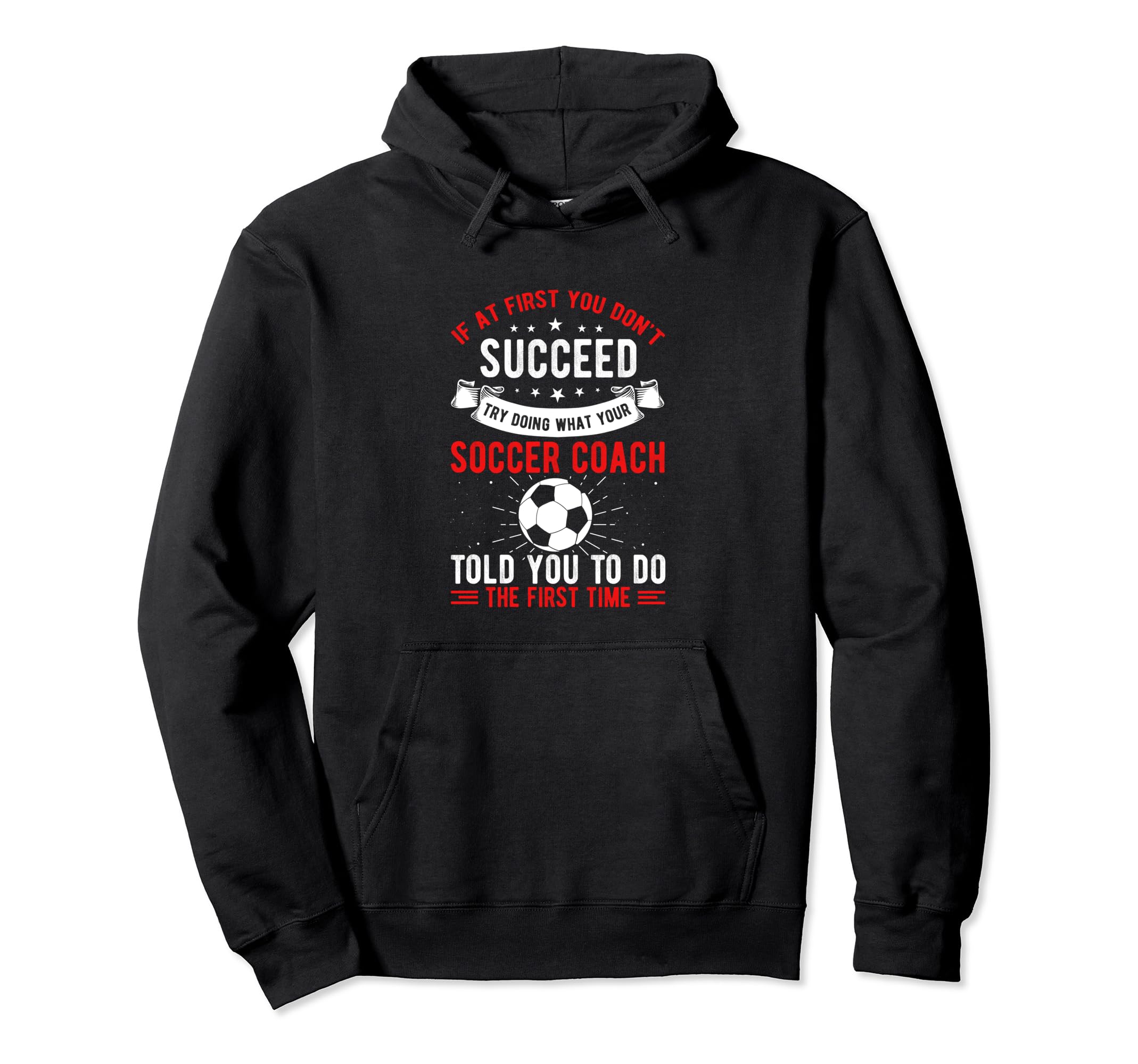 If First You Dont Succeed Try Doing Hoodie - Minimalist Print for Adults - T-Shirt, Sweatshirt, Hoodie