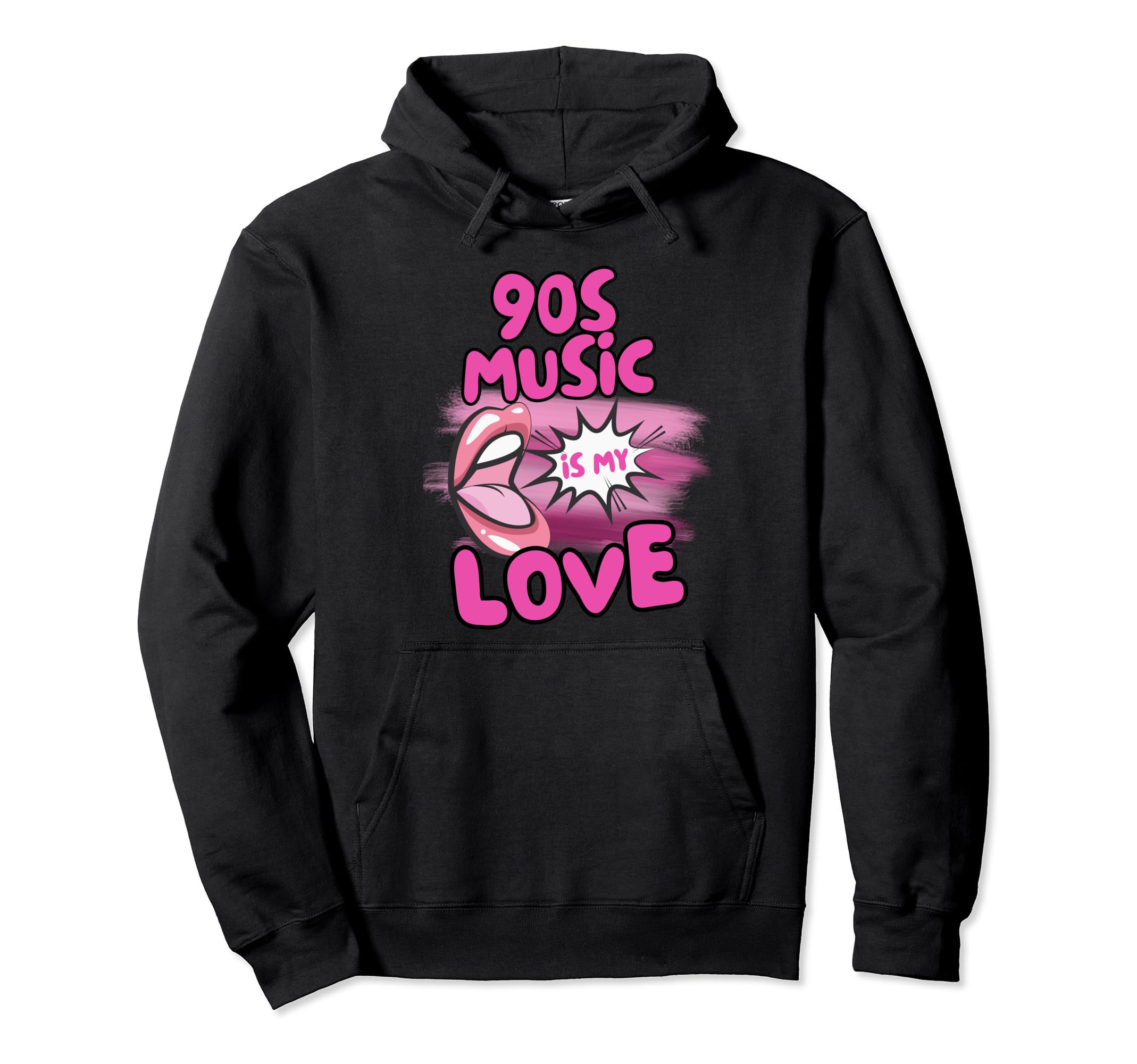 90S Music Is My Love Cassette Tape Hoodie - Trendy Graphic Men Women - T-Shirt, Sweatshirt, Hoodie