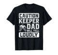Hockey Keeper Dad Will Yell T-Shirt - Casual Everyday Wear for Adults - T-Shirt, Sweatshirt, Hoodie