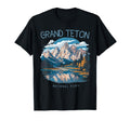 Grand Teton Us Wyoming Jackson Hole T-Shirt - Casual Everyday Wear Unisex - T-Shirt, Sweatshirt, Hoodie
