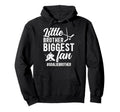 Little Brother Hockey Goalie Brother Hoodie - Casual Everyday Wear Unisex - T-Shirt, Sweatshirt, Hoodie